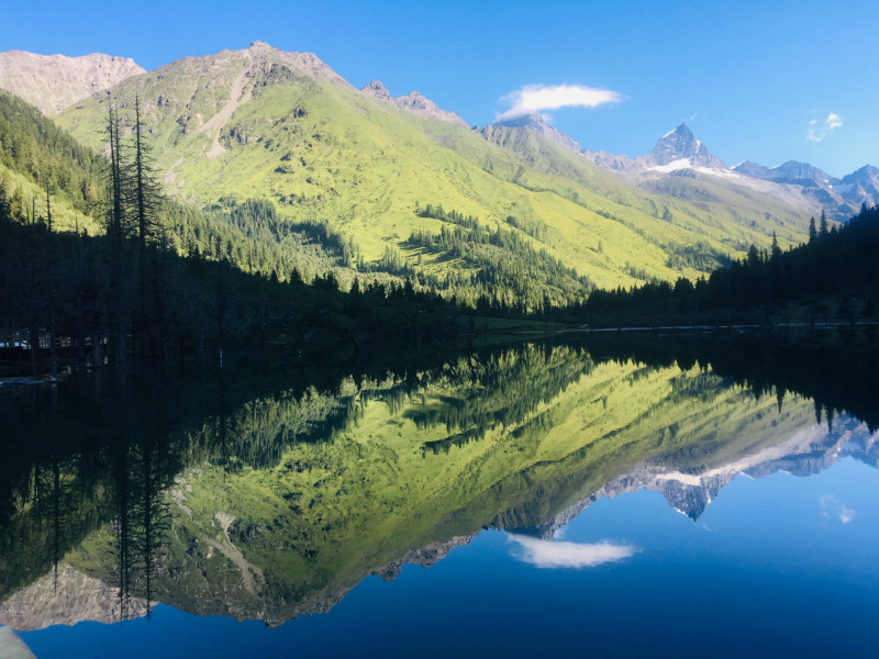 国庆难得的休假时光，选择去四姑娘山3