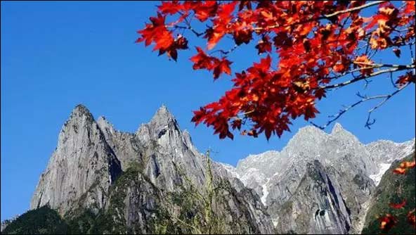 秋季去海螺沟景区欣赏红叶行程安排1