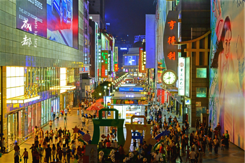 成都春熙路游玩攻略,感受成都市区的繁华1