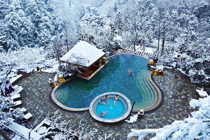 冬季四川泡温泉哪里好?1