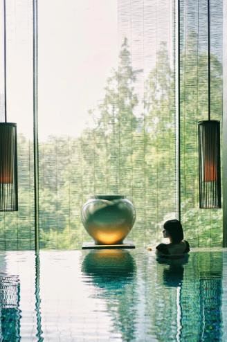 上海璞丽酒店 | 冬日暖阳 都会里的桃园秘境11