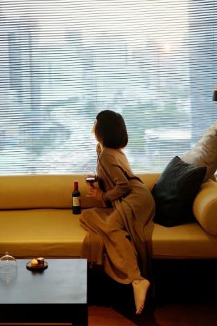 上海璞丽酒店 | 冬日暖阳 都会里的桃园秘境8