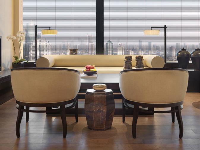 上海璞丽酒店 | 冬日暖阳 都会里的桃园秘境10