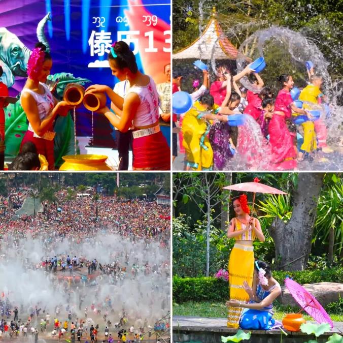 相约四月，在西双版纳来一场泼水节狂欢之旅吧！5