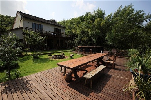 暑假带着家人去莫干山的西坡山乡度假5