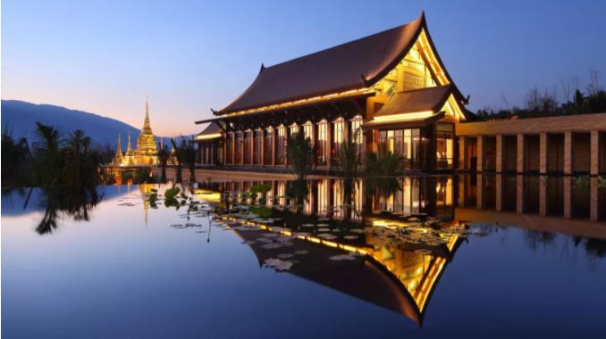 西双版纳融创万达文华，享受雨林天堂的漂浮下午茶2