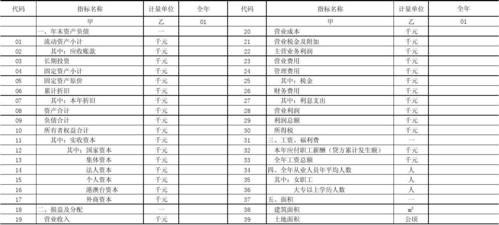 旅游行业财务报表(旅游企业财务报表)1