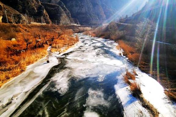 原创 冬季里的永定河美翻了，还不赶快来打卡9