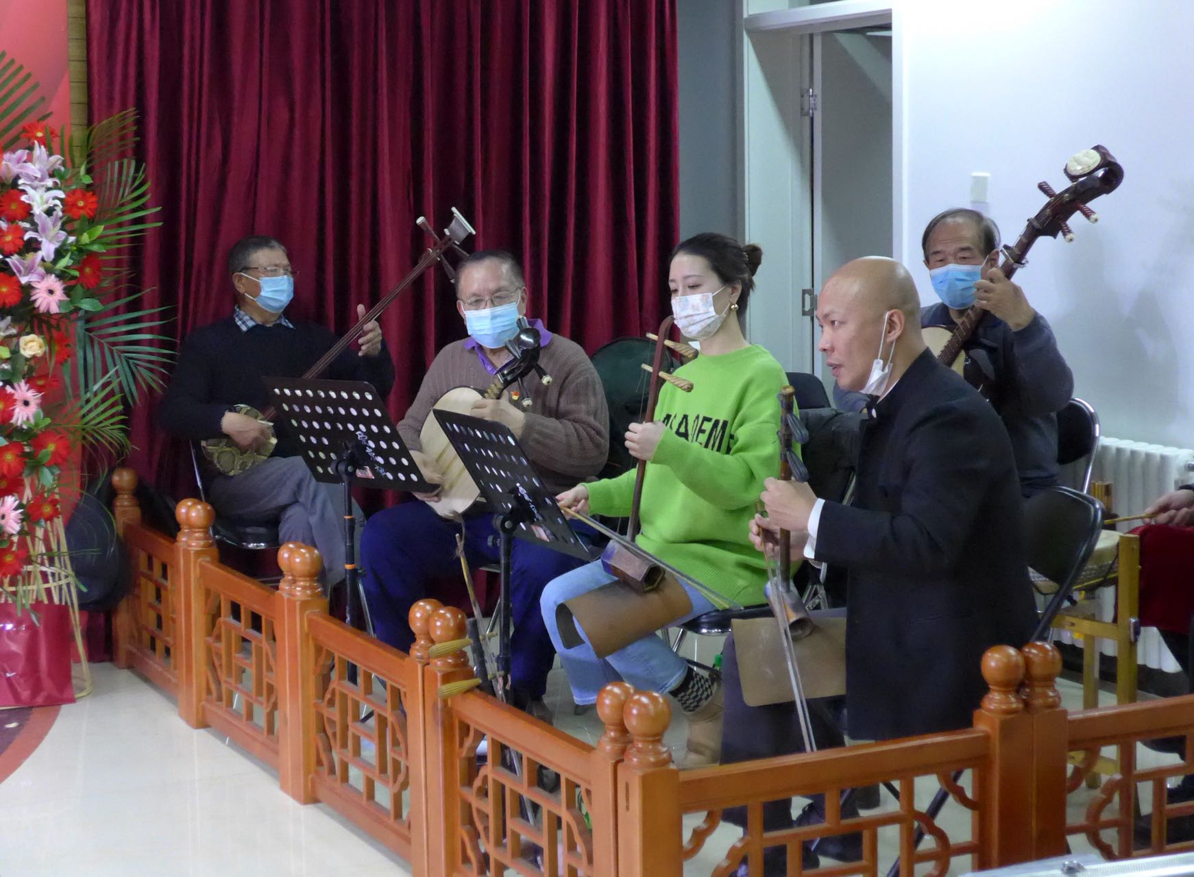 党支部结对共建 社区居民与国家京剧院名家同台切磋4