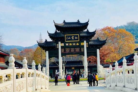 原创 初冬的南京栖霞山，来一场色彩斑斓的旅行2