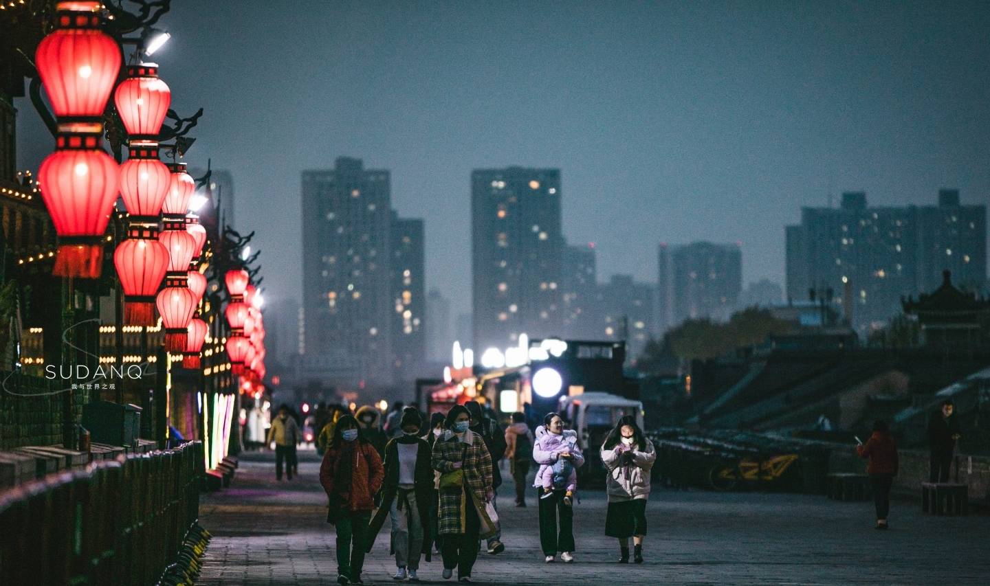 原创 登上西安城墙,突然想留下来不走了!600年,它一直守护着这里6