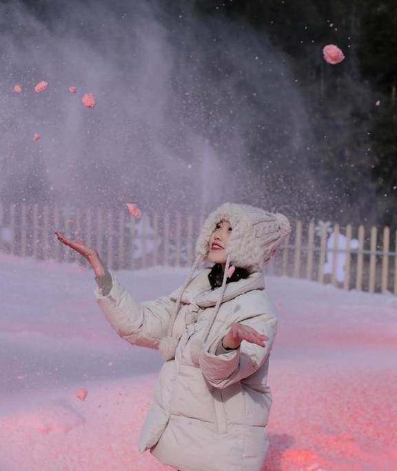 原创 金佛山又下雪了!快跟着粉雪尝鲜官打卡北坡滑雪场!美爆了~5