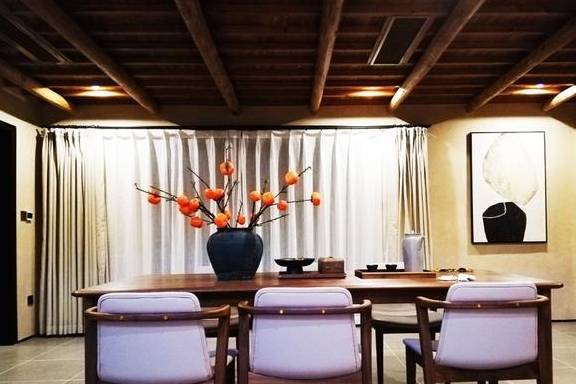 原创 江西这个深谷山村隐藏一片“豪宅”，周围千年银杏树叶落如雨4