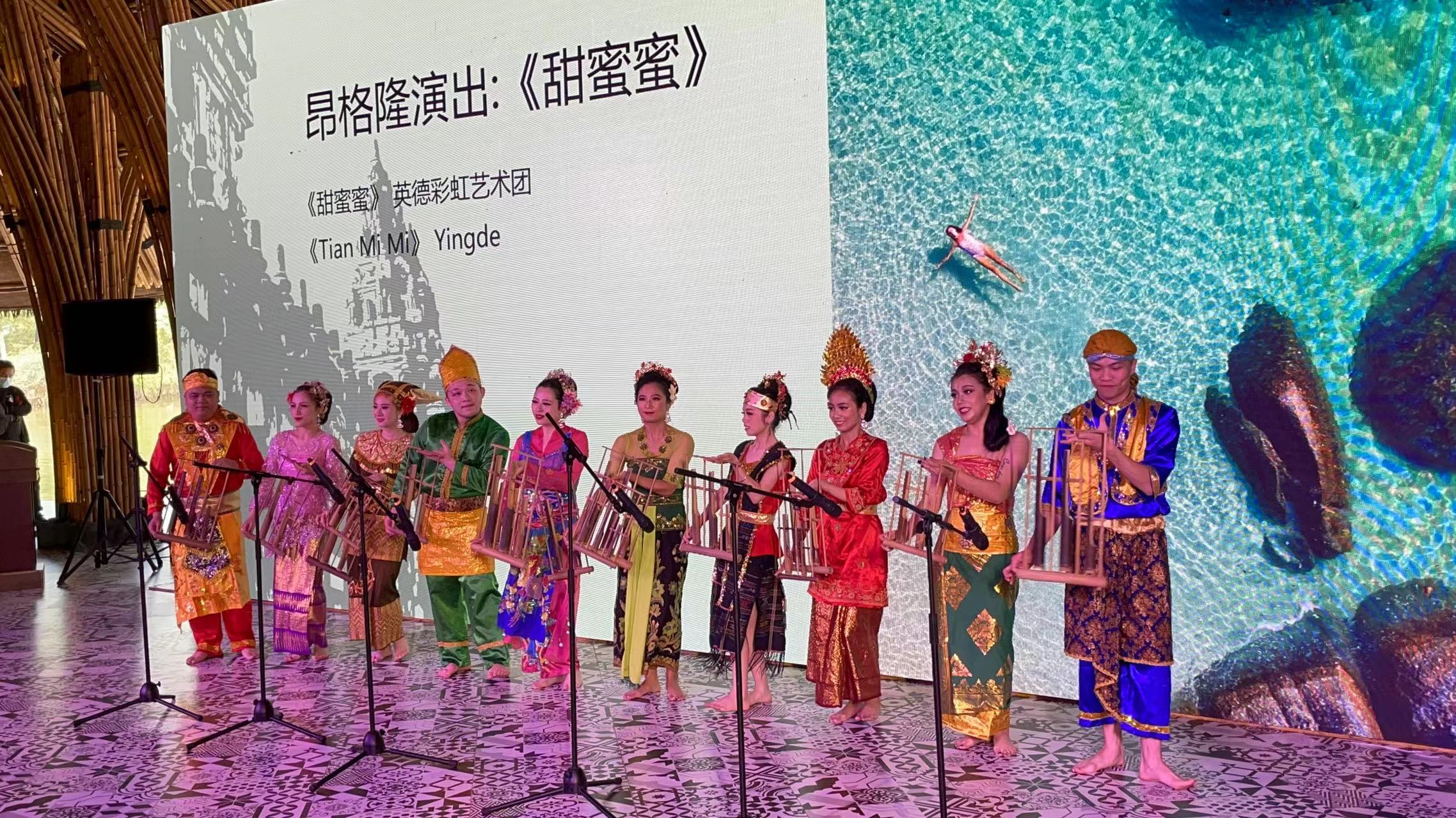 广州南沙以竹为媒 推广东南亚文化风情1