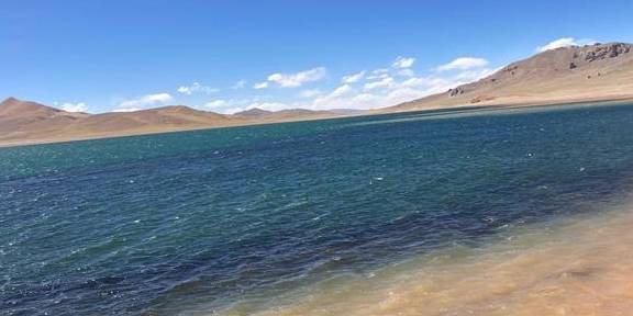 原创 单车独闯新藏线D8，出新入藏，甜水海老兵站到死人沟38