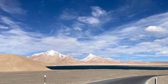 原创 单车独闯新藏线D8，出新入藏，甜水海老兵站到死人沟46