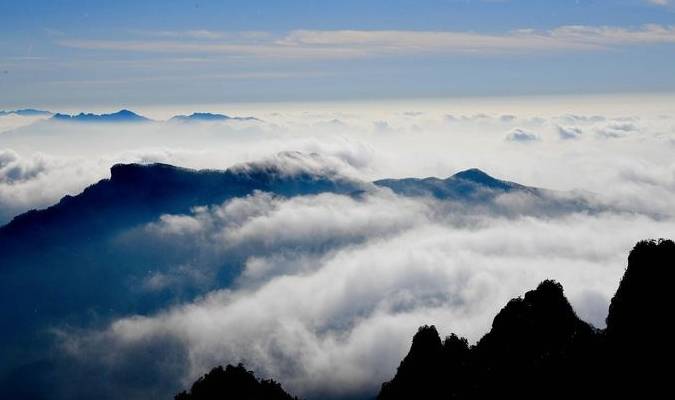 原创 老君山：追梦你的白雪，你却馈赠天宫云海15