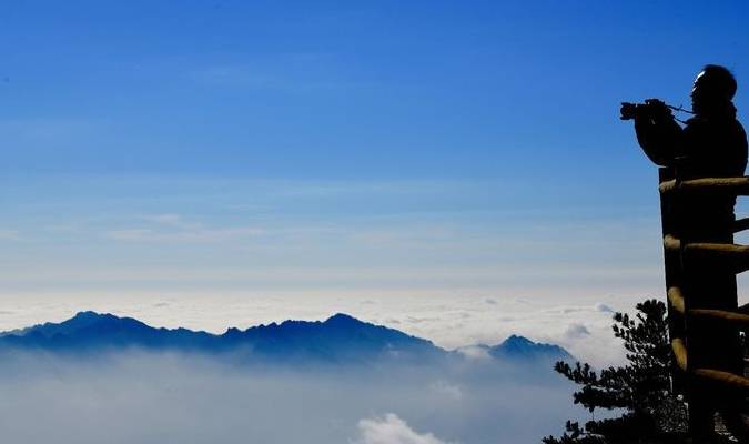 原创 老君山：追梦你的白雪，你却馈赠天宫云海34