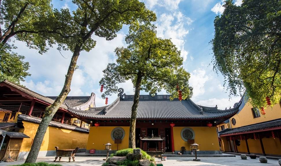 原创 杭州第一网红寺庙,位于灵隐寺附近,和附近庙宇合称三天竺10