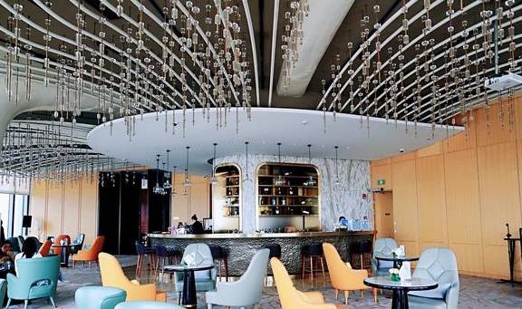 原创 福州最高的星空酒廊下午茶,榕城江景尽收眼底,你来过吗?1