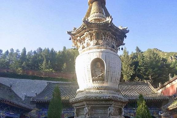 原创 踏上五台山 人间仙境龙泉寺11