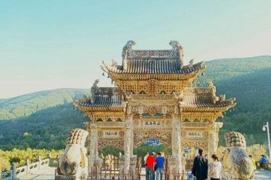 原创 踏上五台山 人间仙境龙泉寺9