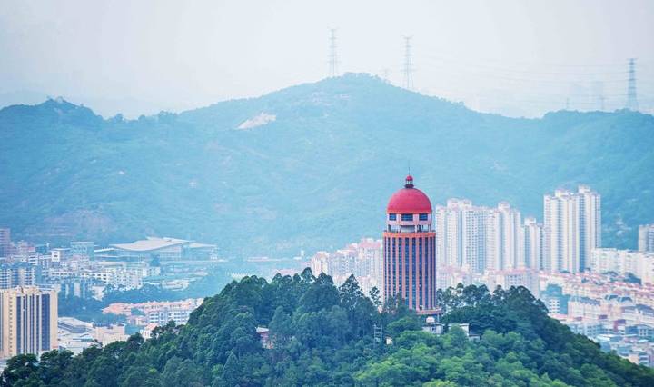 原创 约上汉服小姐姐携清风同游，周末去东莞观音山看“花雪”吧15