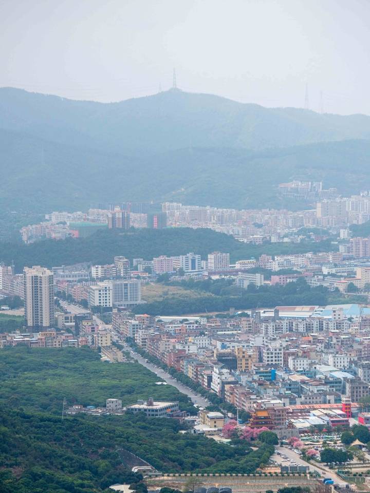 原创 约上汉服小姐姐携清风同游，周末去东莞观音山看“花雪”吧16