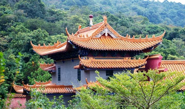 原创 约上汉服小姐姐携清风同游，周末去东莞观音山看“花雪”吧22