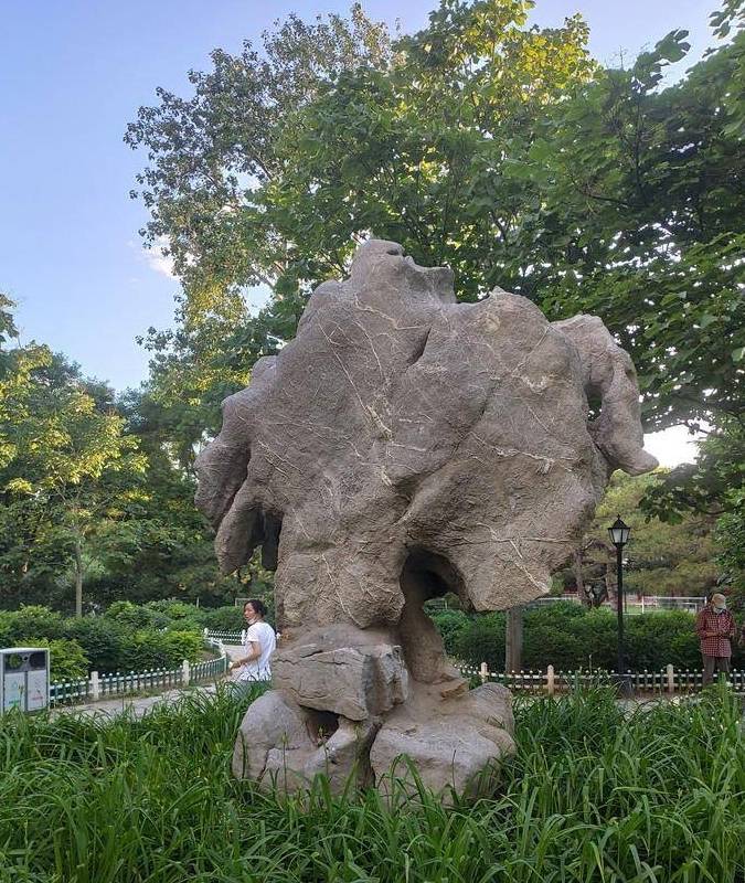 原创 德胜门外一线的两座现代公园,一座欧式一座日式12