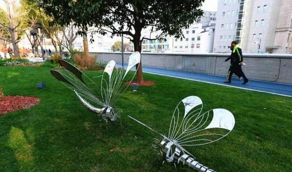 原创 “苏河十景”逐渐露真容,苏州河静安段美到让人挪不动脚步|新年看苏河②9