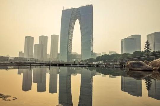 原创 在金鸡湖畔邮轮式的度假,偷得浮生半日闲2