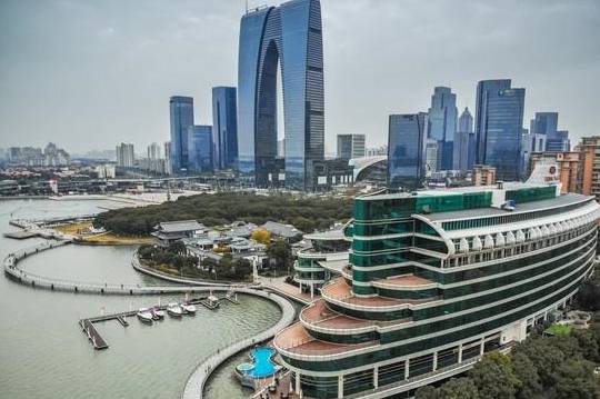 原创 在金鸡湖畔邮轮式的度假,偷得浮生半日闲3