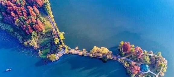 原创 中国最大的城中湖：是西湖的六倍大风景绝美，百年前曾与长江相连6