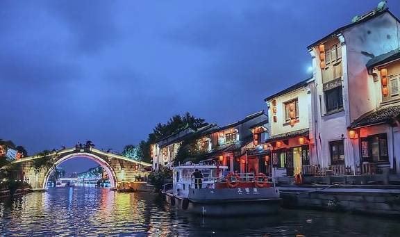 原创 无锡夜色最美的地方，千年古运河尽显古色古香，堪比南京秦淮河6