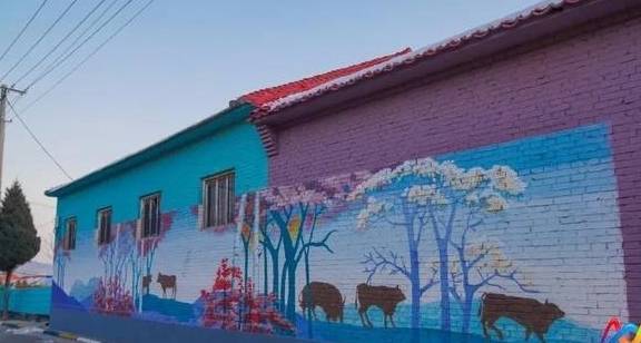 原创 网红打卡地!上党区有个“彩虹村”5