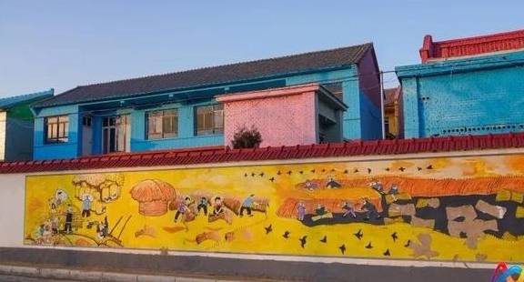 原创 网红打卡地!上党区有个“彩虹村”7