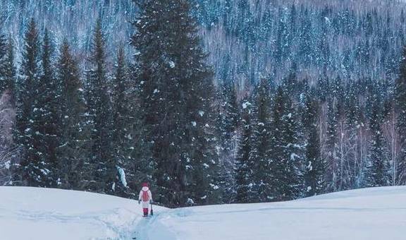 原创 新疆一到冬天,便成了童话本话!又美又仙10