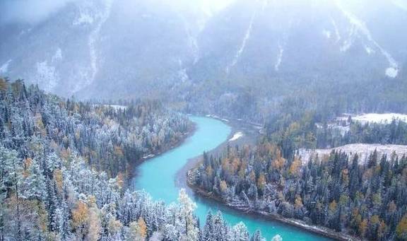 原创 新疆一到冬天,便成了童话本话!又美又仙12