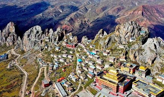 原创 第五次进藏:海拔4800米的孜珠寺,看到你真的不容易10