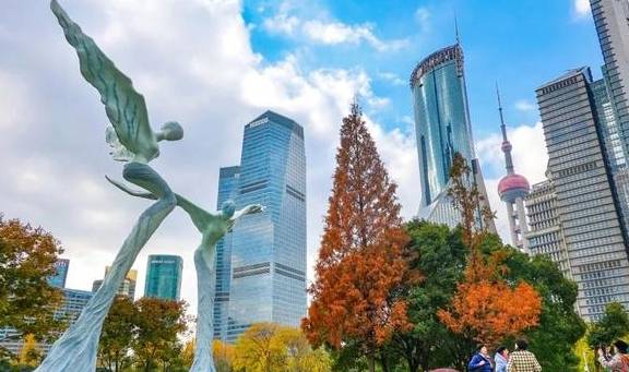 原创 陆家嘴高楼群里的冬日美景,你发现了吗?5