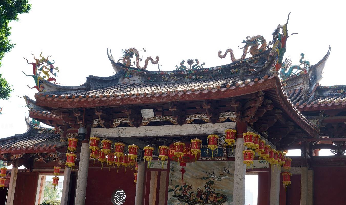 原创 深藏不露的泉州天后宫，藏明代建筑和印度教浮雕，免费开放游客少4