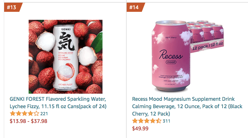 原创 元气森林出海在亚马逊开店,看看美国消费者怎么评价它的口味?3