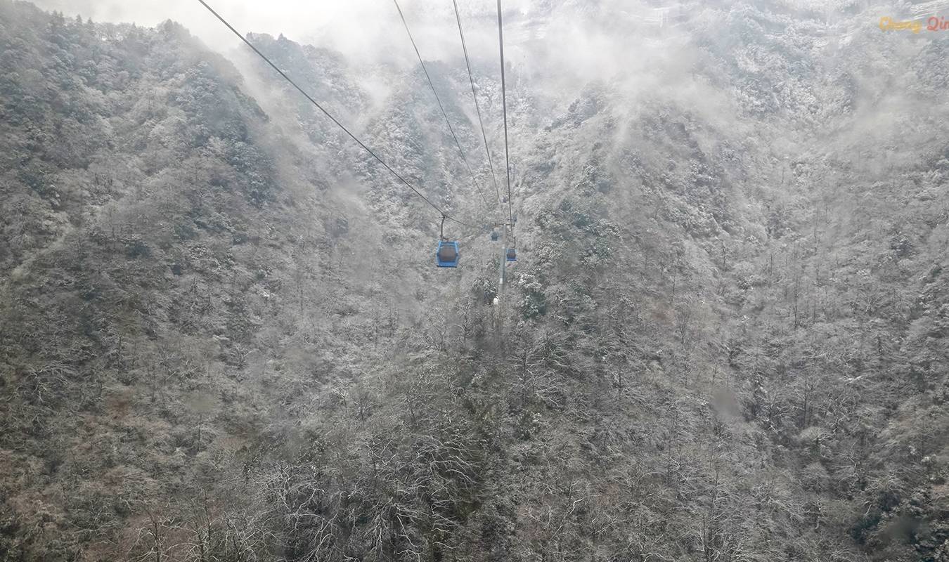 原创 重庆难得的滑雪胜地,冬日里的金佛山,南方人也能看雪了3