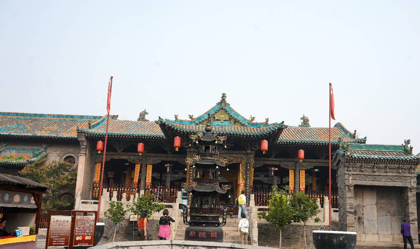 原创 平遥20个景点,说到最特色的地方,那么一定非三庙合一的城隍庙莫属1