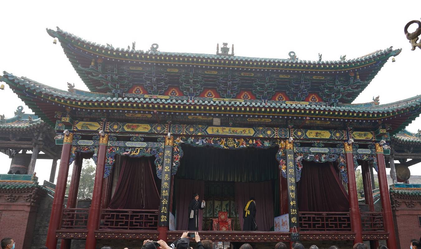 原创 平遥20个景点,说到最特色的地方,那么一定非三庙合一的城隍庙莫属5