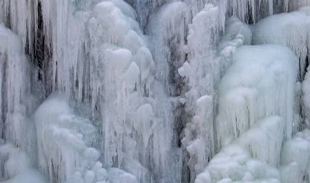 原创 自驾游山东海拔最高村泰安蒿滩村,欣赏天然形成的冰瀑奇观8