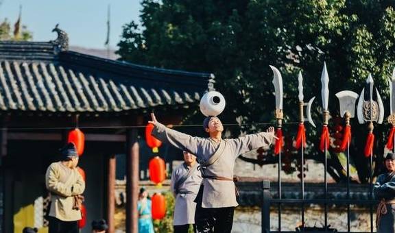 原创 无锡一座以四大名著为主的景区，马术杂技演出不断，游客直呼精彩11