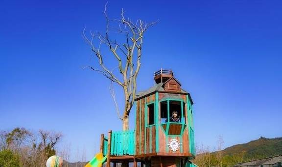 原创 全南攀岩主题小镇,亲子度假的秘密花园5