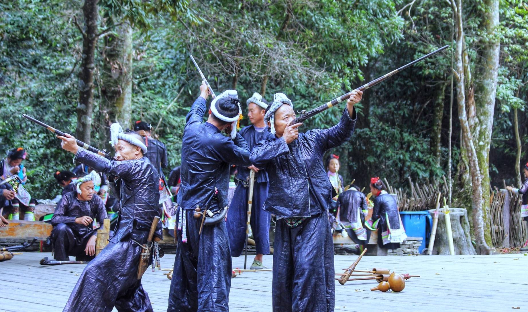 原创 黔东南自驾游,探访中国最后的枪手部落,寨民:每一支枪都有灵性5